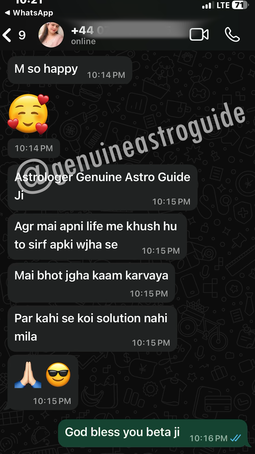 Astrology consultation
